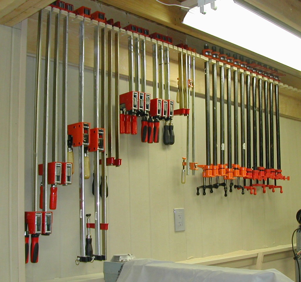 Frame-Style Clamp Hanger Woodworking Plan