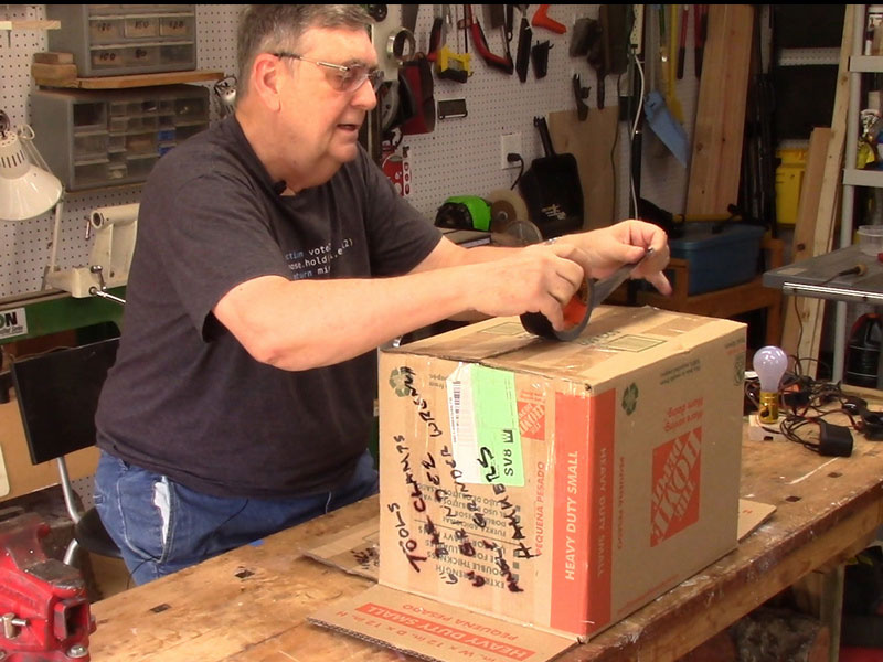How to make woodworking tools out of cardboard 
