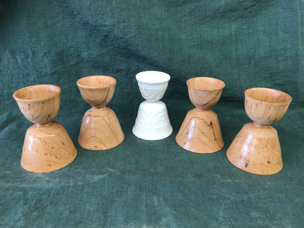 wood lathe cup projects