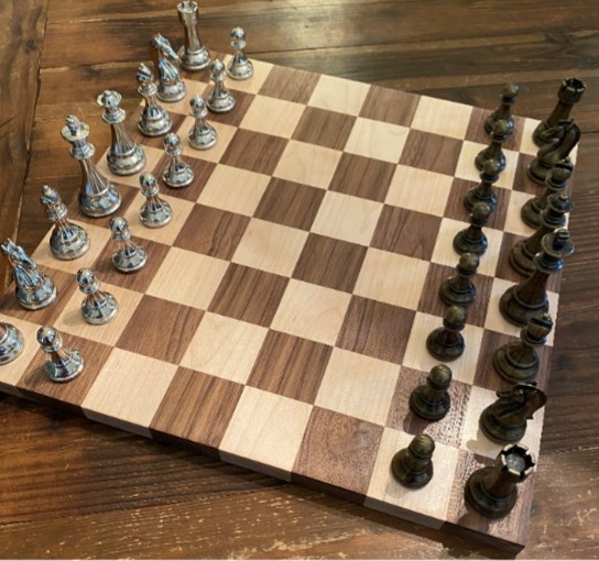 How to Make a Chess Board the Easy Way - FineWoodworking