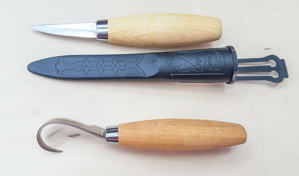 6 pieces woodworking carving knife, wood sharpener, wood scraper, spoon  knife DIY woodworking pattern carving tool set