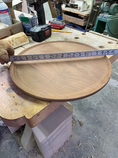 Woodturning Large Platters | Temple Blackwood